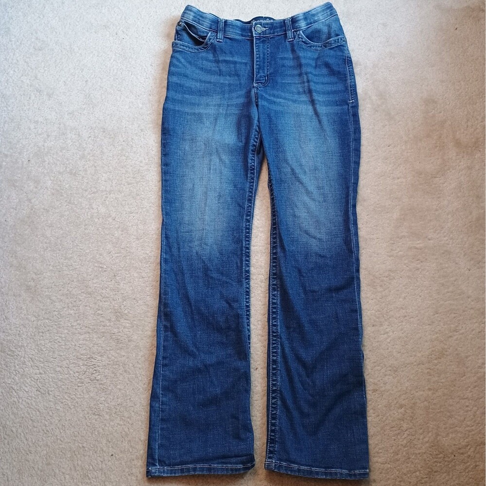 Wrangler Willow Ultimate Riding Jeans Womens 32x32(actual) Blue Boot Cut Stretch